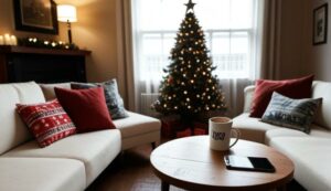 Химчистка дивана в Ижевске перед Новым годом